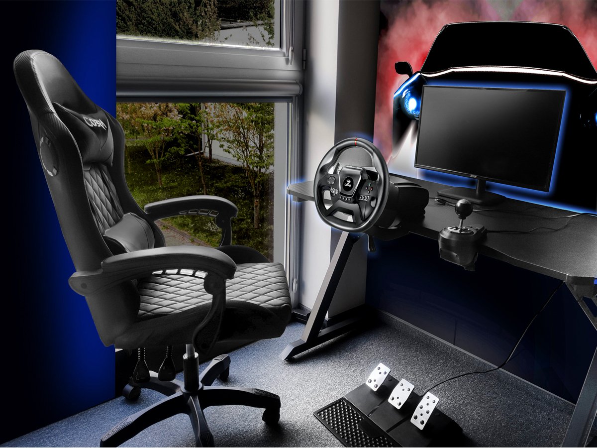 Kierownica Cobra GT987 Force Feedback - Grafika lifestyle