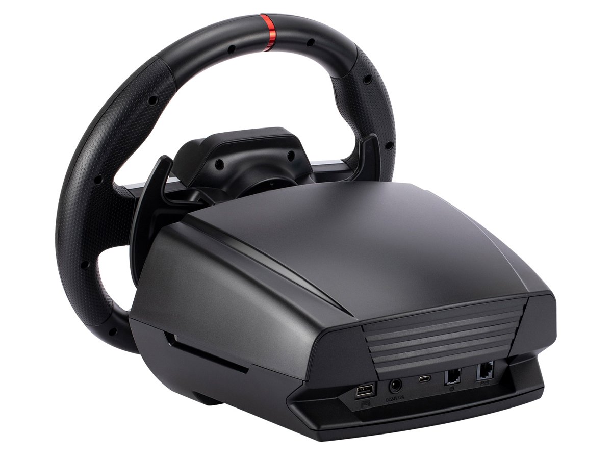 Kierownica Cobra GT987 Force Feedback - Widok od tyłu pod kątem