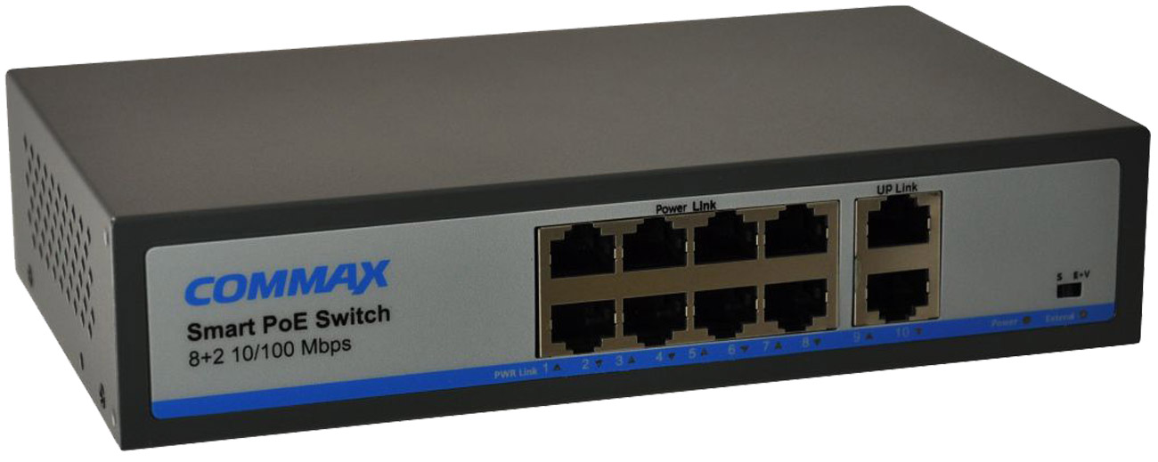 Switch Commax CIOT-H8L2 - Widok od przodu pod kątem