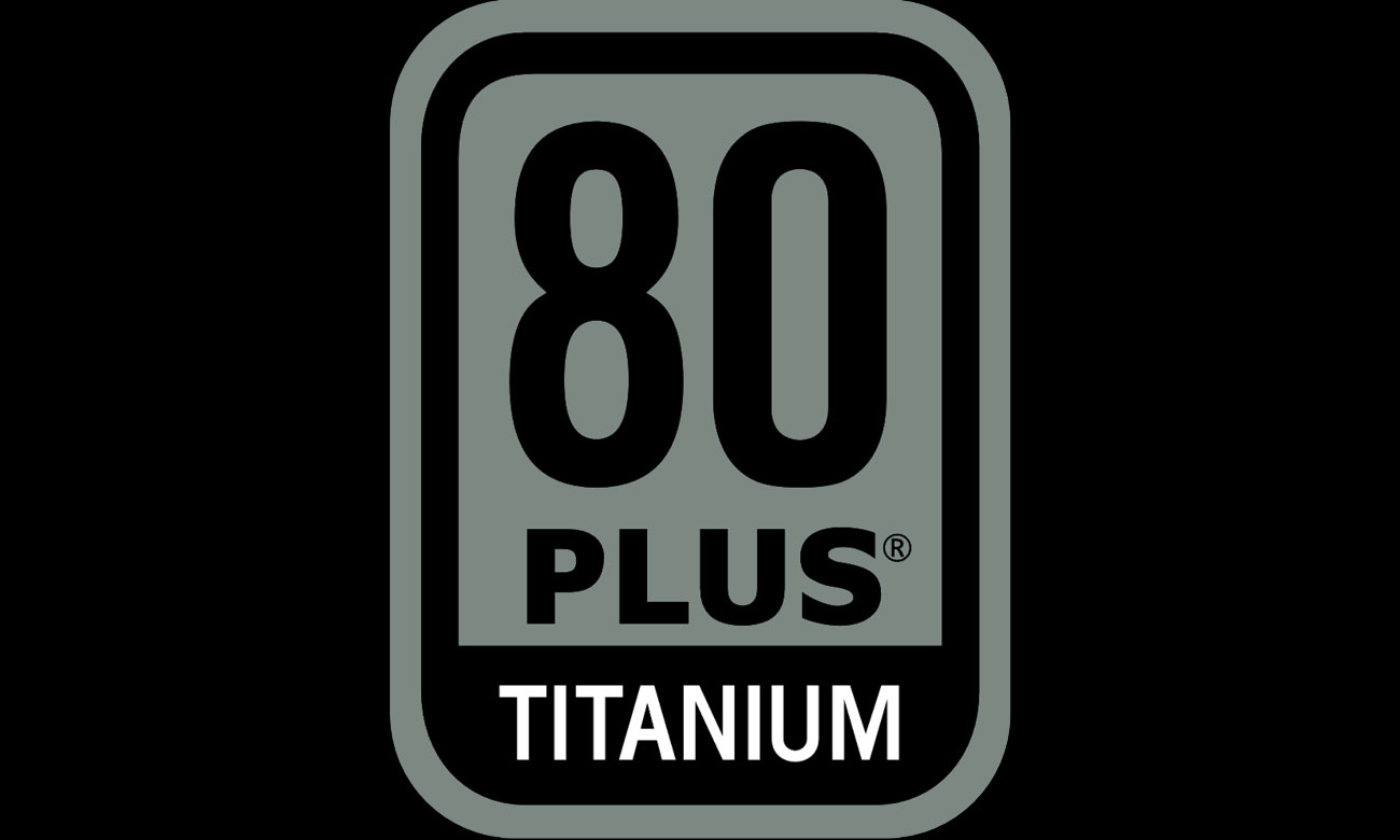 Certyfikat 80 PLUS Titanium