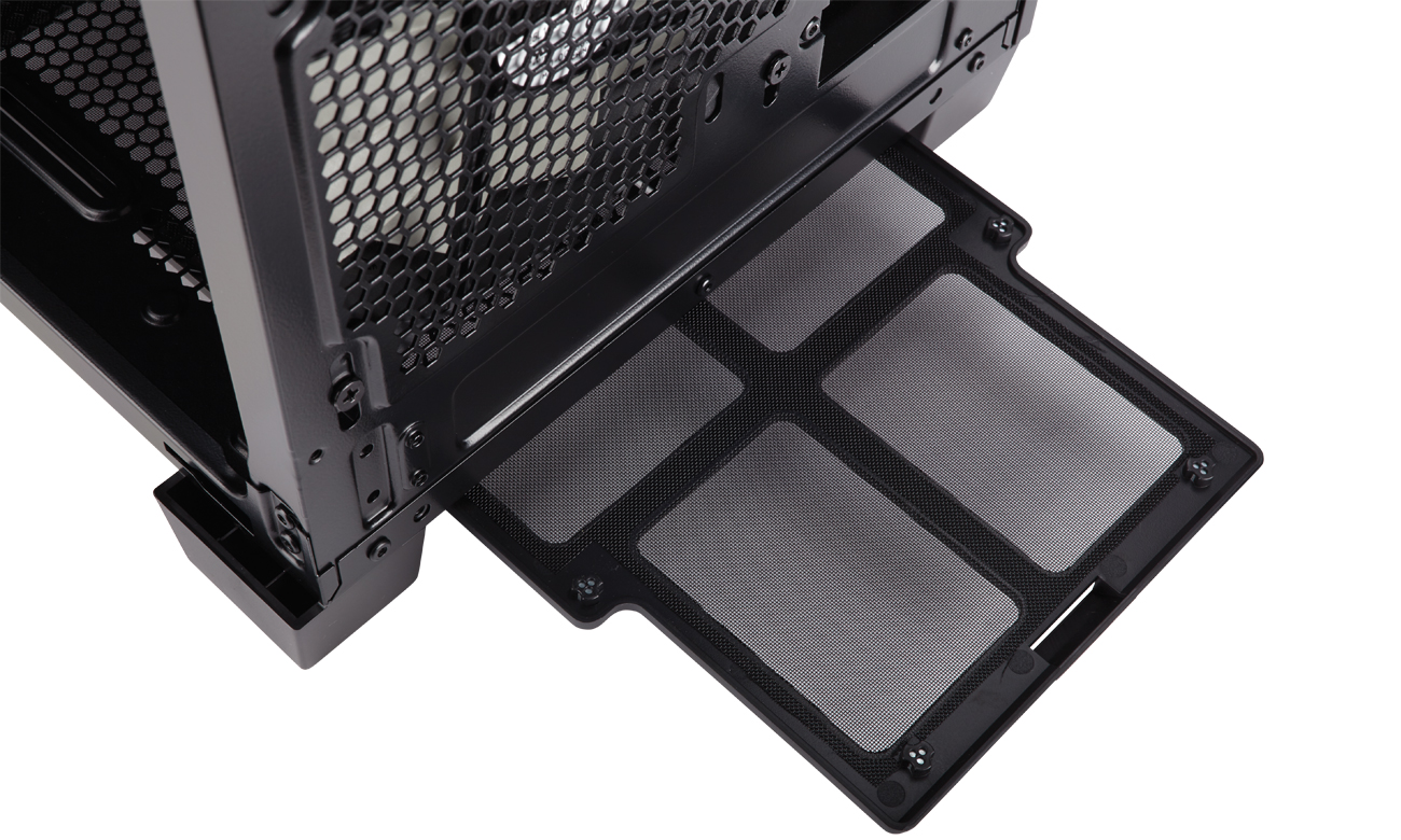 Corsair Carbide Clear 600C Inverse Case filtry kurzowe