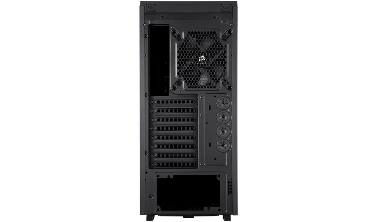Corsair Obsidian Series 550D wydajna wentylacja
