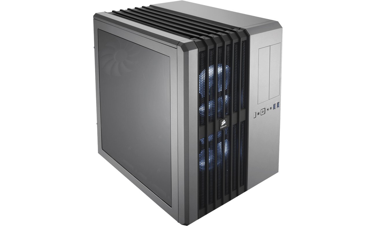 Corsair Carbide Air 540 Cube Case Steel Silver CC-9011034-WLED
