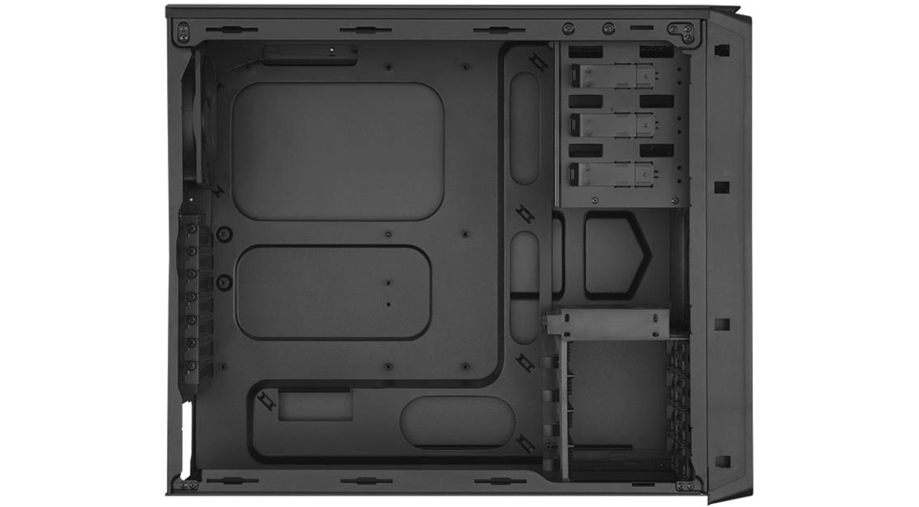 Corsair Graphite Series 230T czarna wygodny i prosty montaż