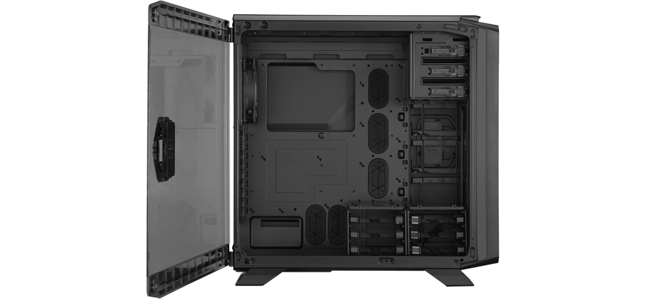Corsair GRAPHITE 760T CASE okno