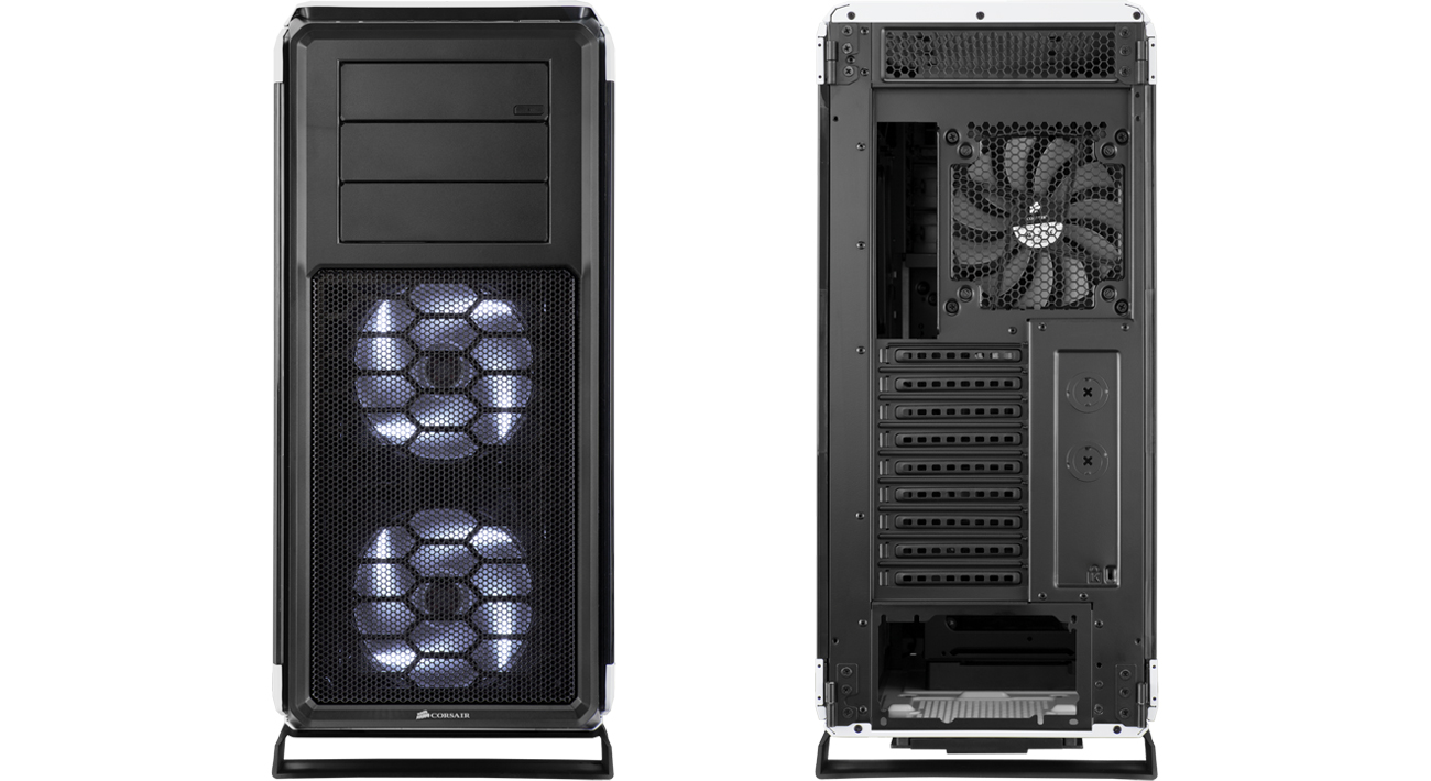 Corsair GRAPHITE 760T CASE przód i tył
