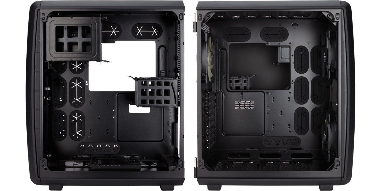 Corsair Air 740 Cube Case - Wnętrze obudowy