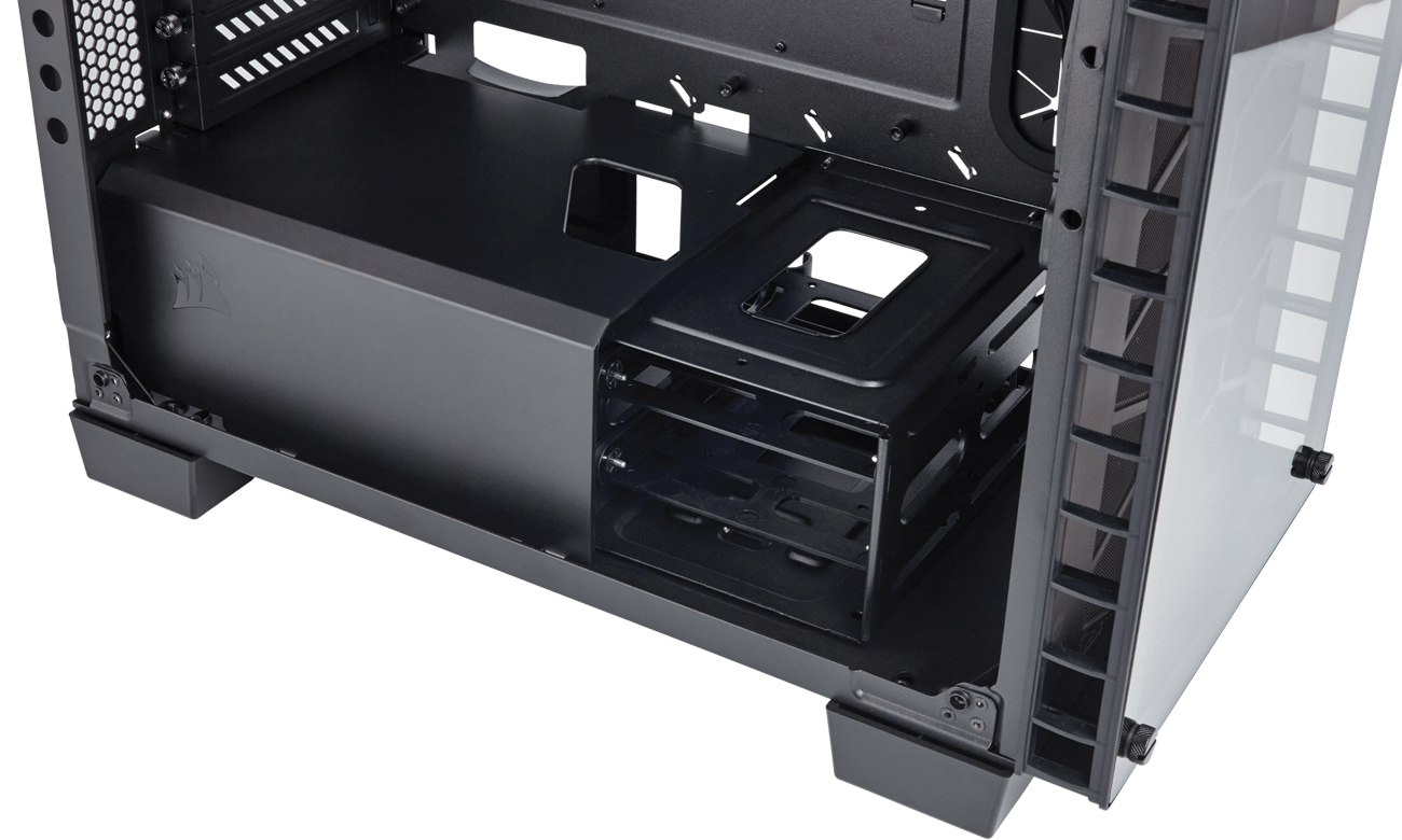 Corsair Crystal Series 460X RGB klatki HDD