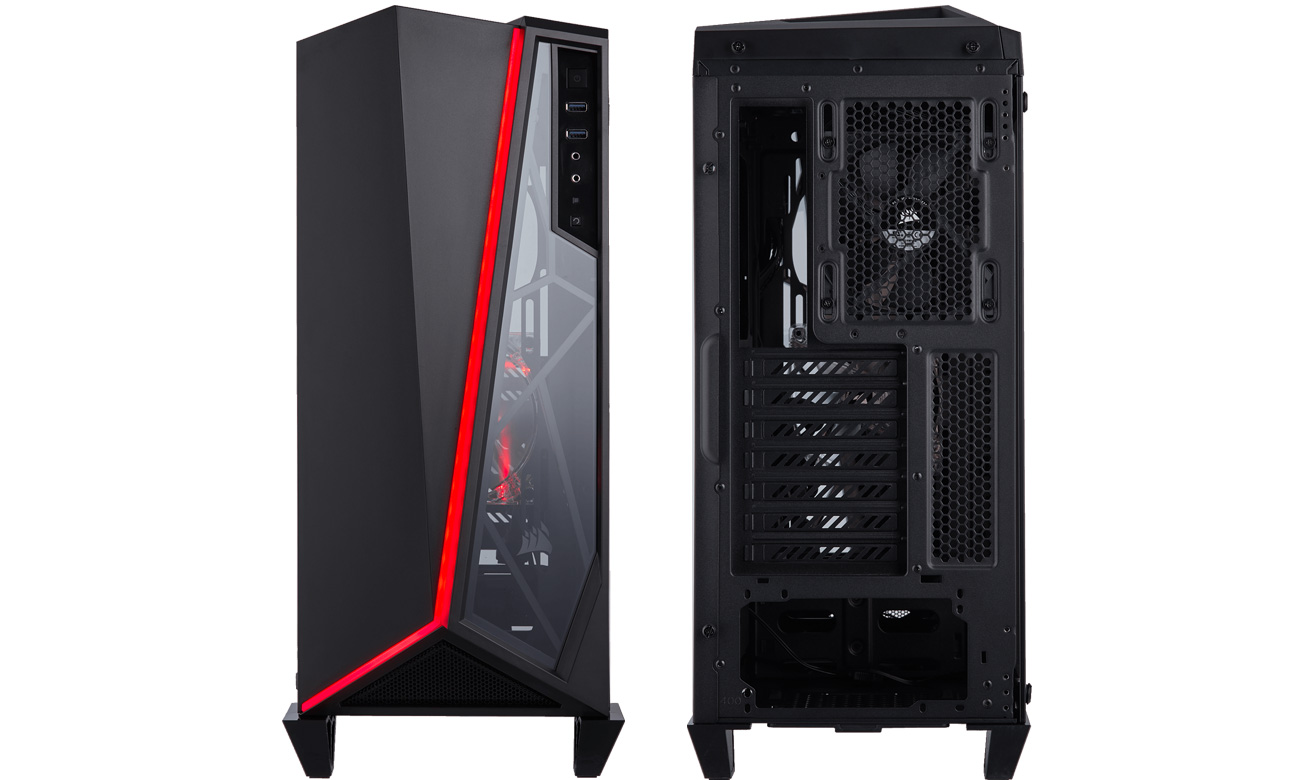 Corsair Carbide Series SPEC-OMEGA Tempered Glass czarna