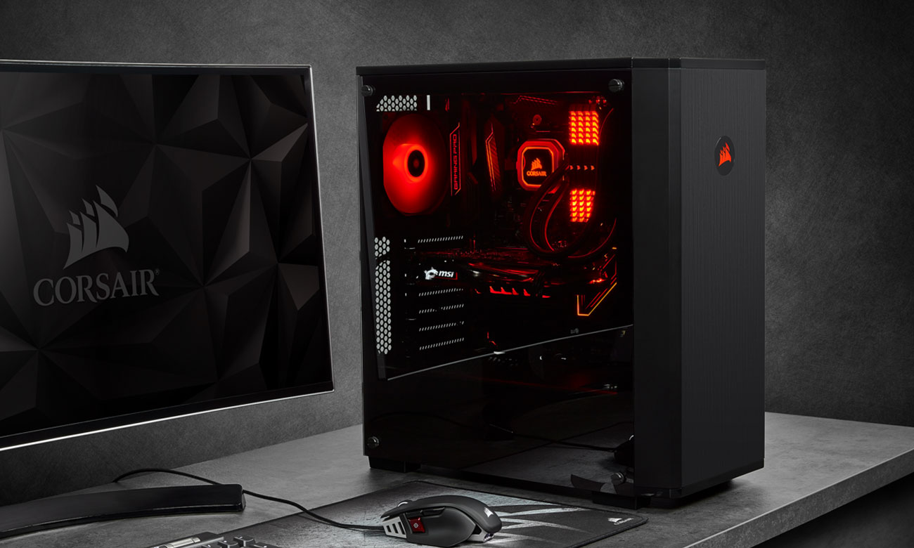 Corsair Carbide Series 175R RGB TG - Konfiguracja