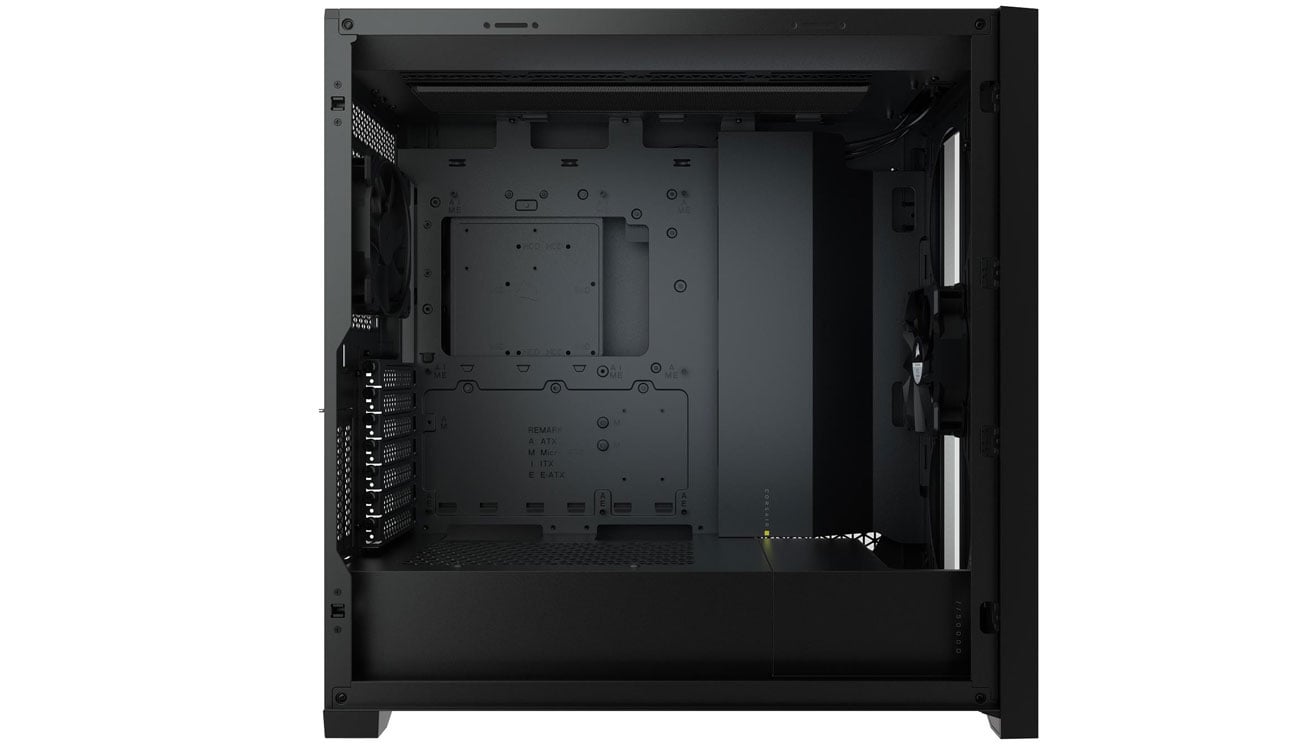 Corsair 5000D Czarna wnętrze