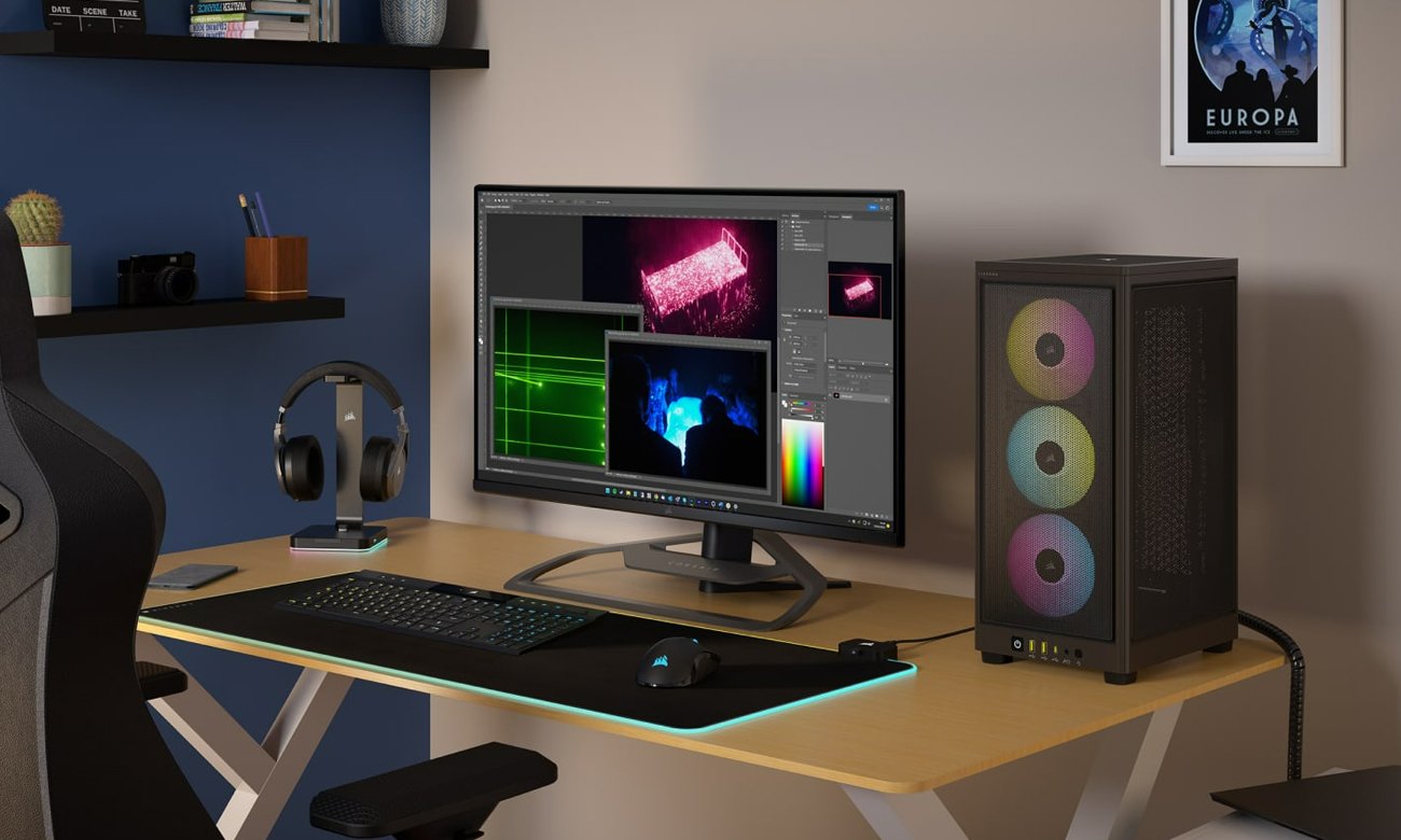 Corsair 2000D RGB AIRFLOW stanowisko