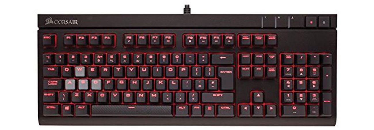 Corsair STRAFE podświeltenie programowalna klawiatura