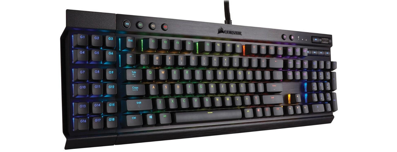 Corsair K95 RGB Aluminiowa obudowa