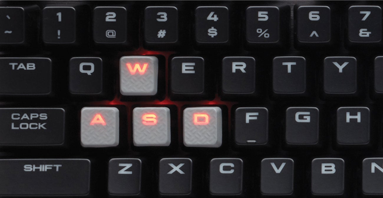 Corsair K70 LUX klawisze dla graczy jednolite podświetlenie