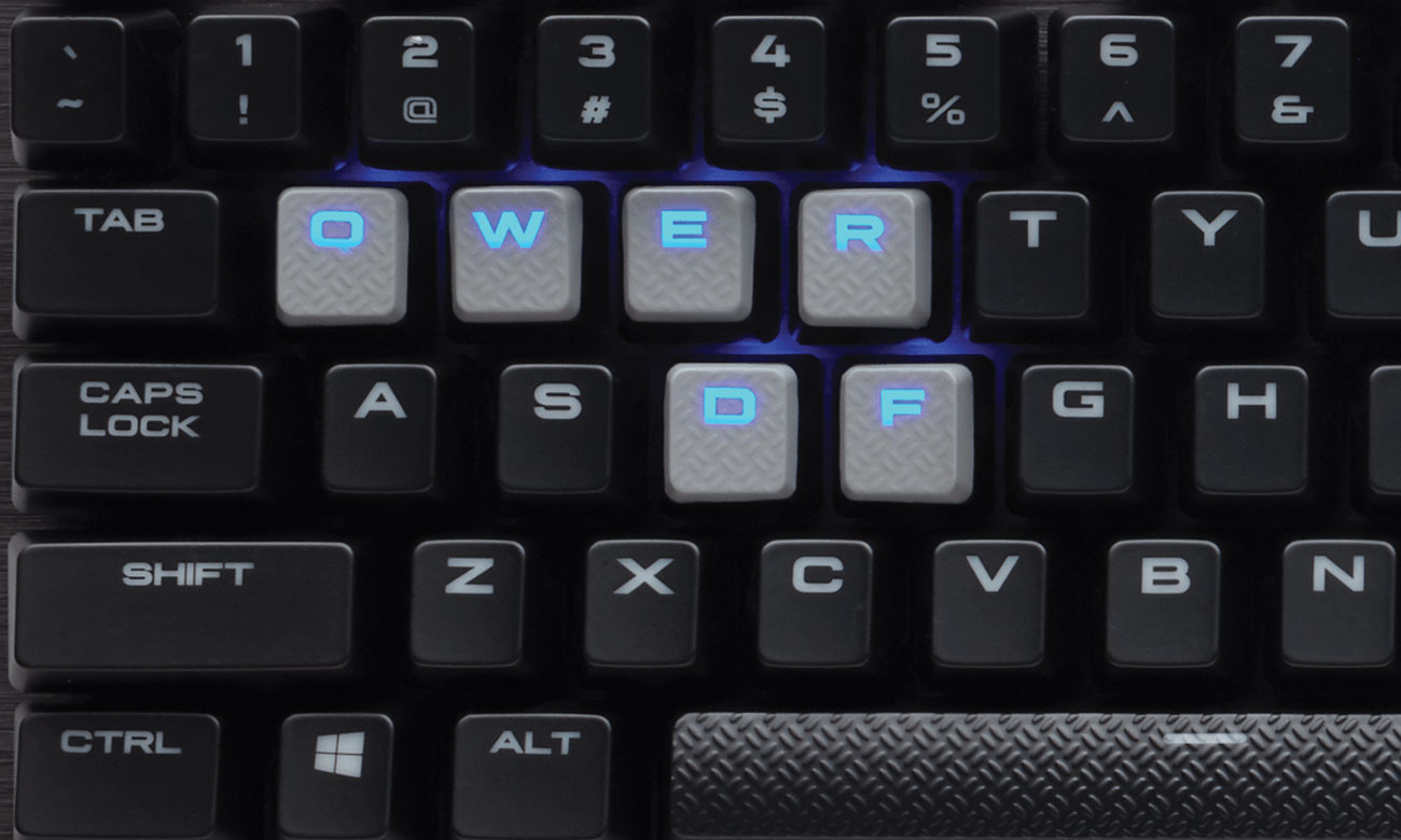 Corsair K70 LUX wysokiej jakości wykończenia