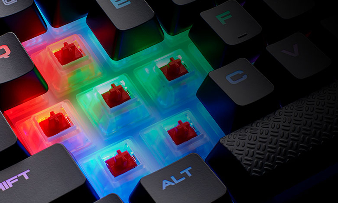 Corsair K68 Przełączniki Cherry MX Red