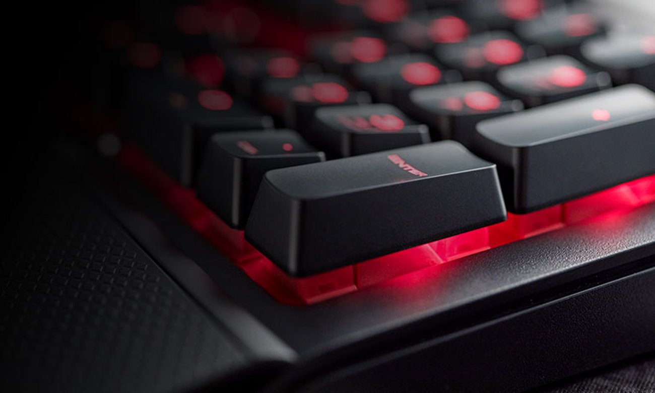 Corsair K68 Czerwone Podświetlenie LED