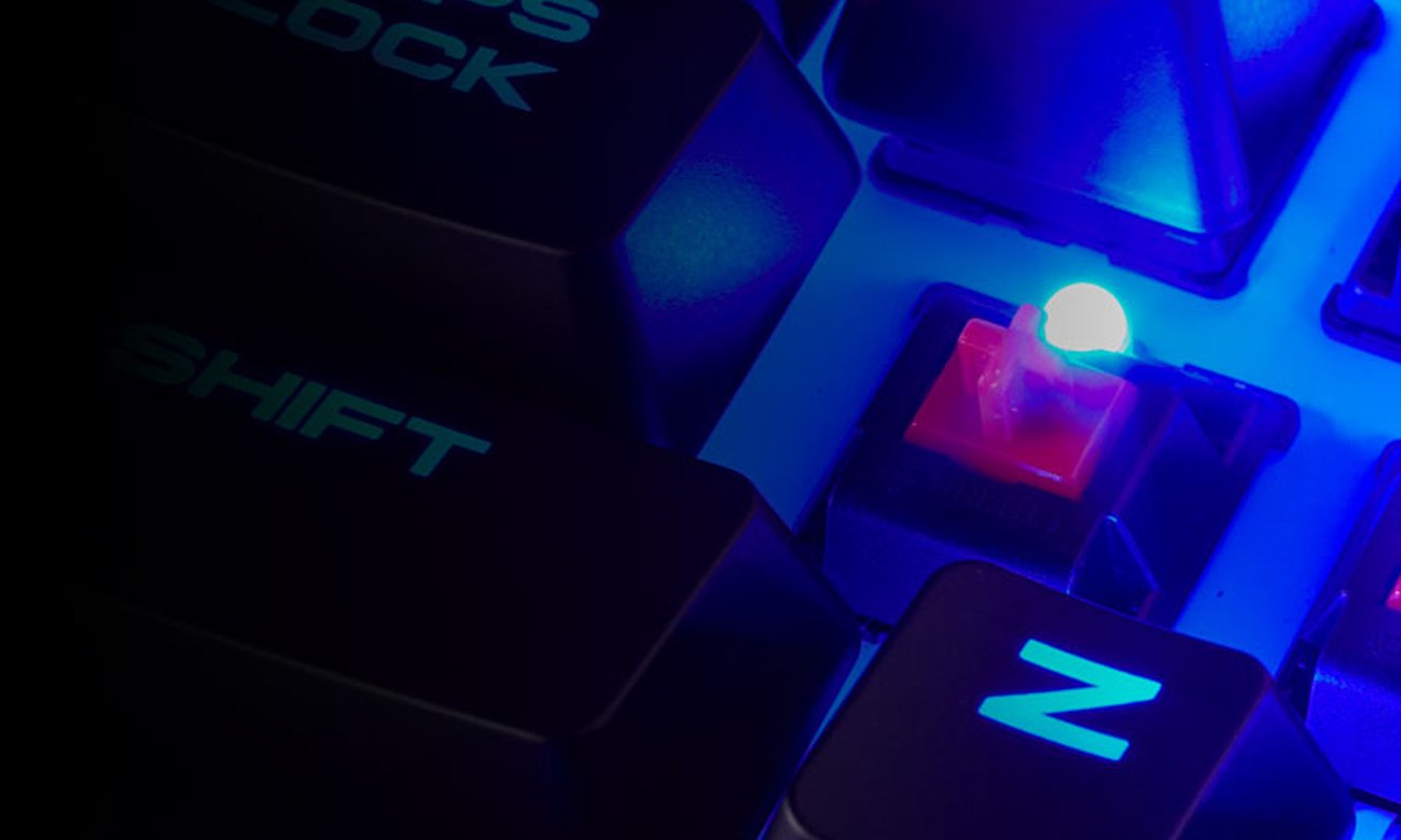 Corsair K63 Wireless Przełączniki Cherry MX Red