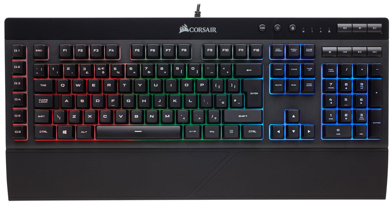 Corsair K55 Gaming Podświetlenie RGB
