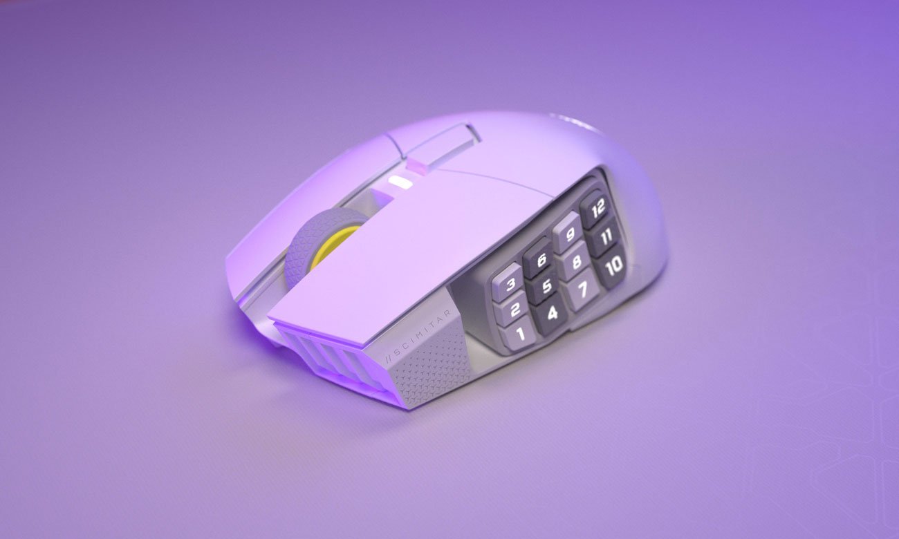 Corsair SCIMITAR ELITE WL SE - White