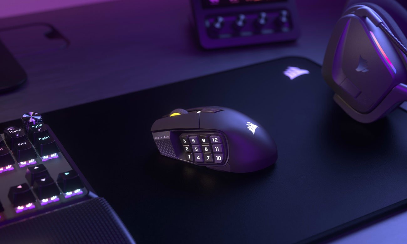 Corsair SCIMITAR ELITE WL SE -GUN METAL
