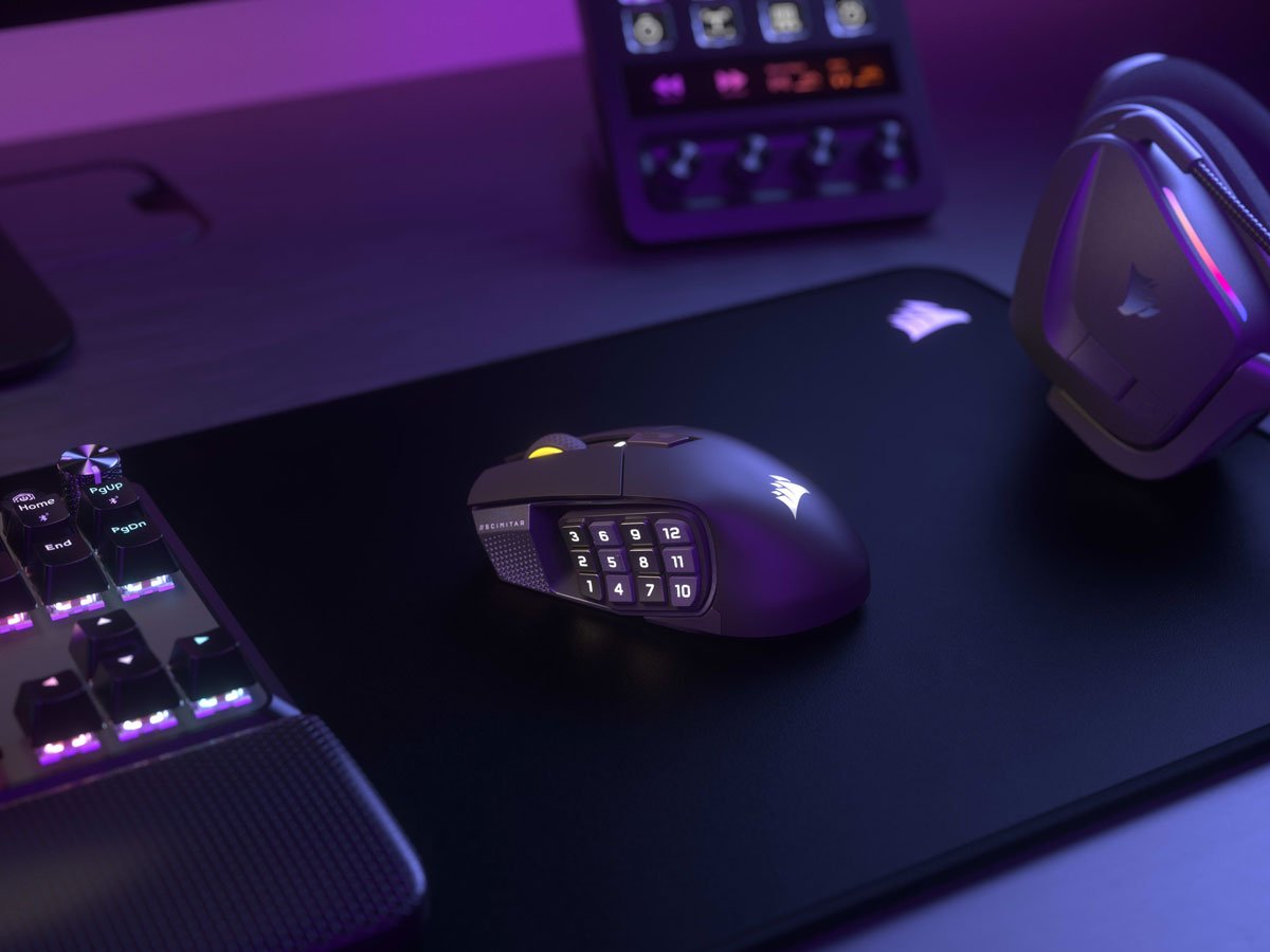 Corsair SCIMITAR ELITE WL SE -GUN METAL