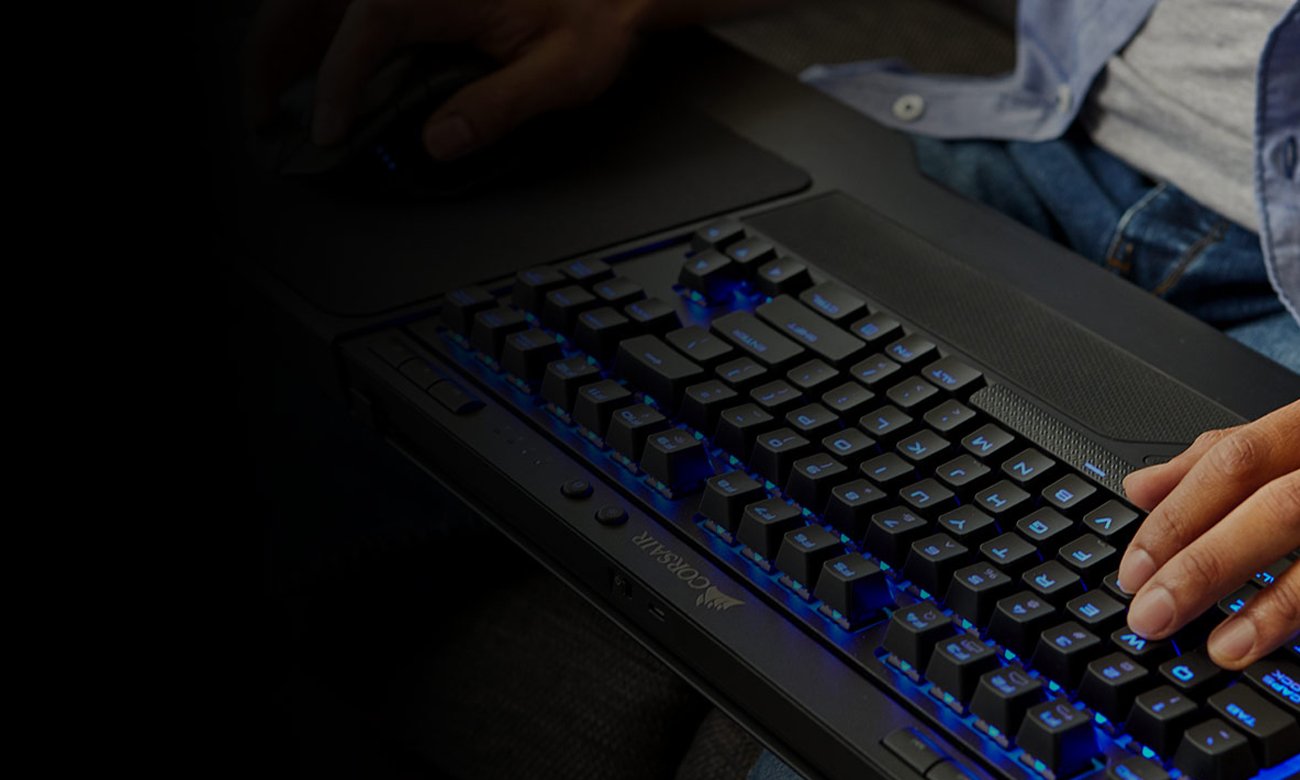 Corsair Gaming Lapboard Antypoślizgowa Powierzchnia