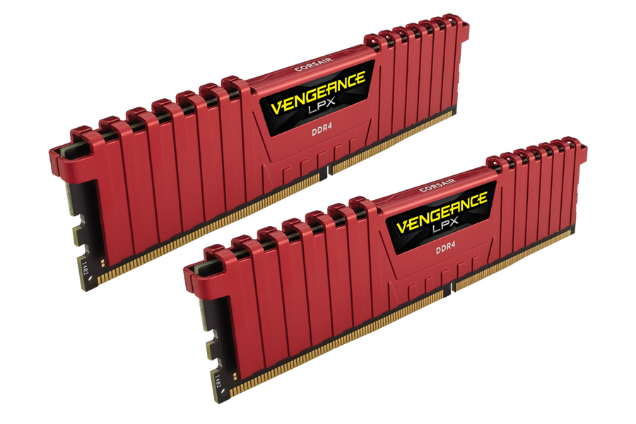 Pamięć DDR4 Corsair 16GB 2400MHz Vengeance LPX RED CL16