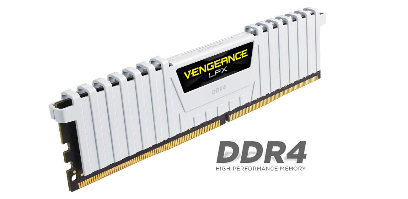 Pamięć RAM DDR4 Corsair Vengeance LPX White
