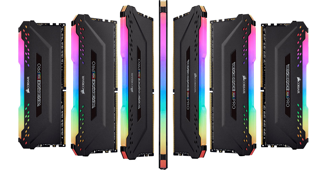Pamięć RAM DDR4 Corsair 16GB 2666MHz Vengeance RGB PRO CL16 (2x8GB)