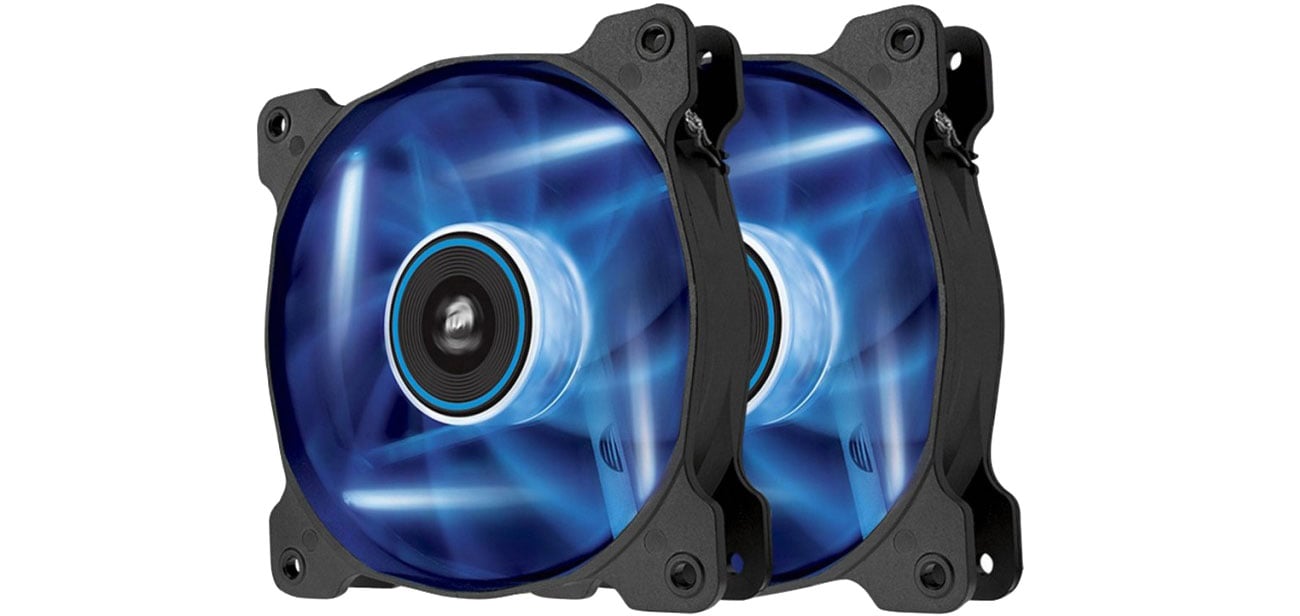 Corsair AF120 LED Blue Quiet Edition Twin Pack CO-9050016-BLED
