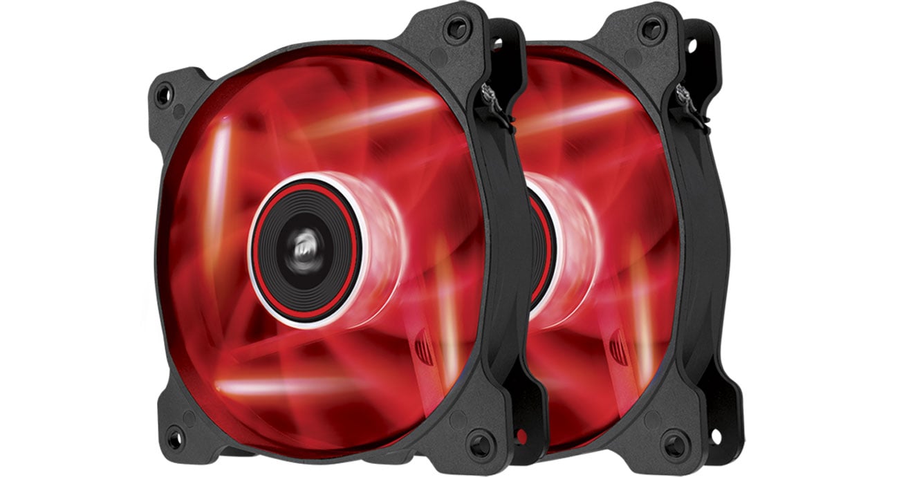 Wentylator do komputera Corsair SP120 LED Twin Red