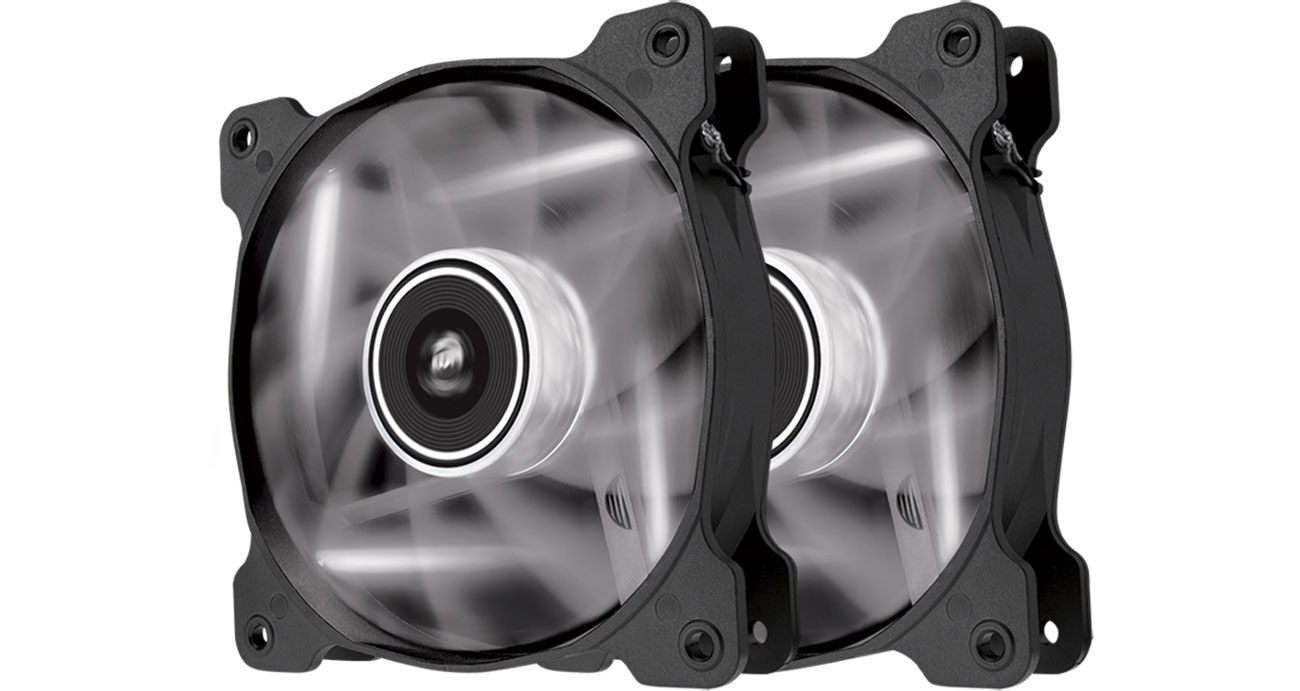 Wentylator do komputera Corsair SP120 LED Twin White