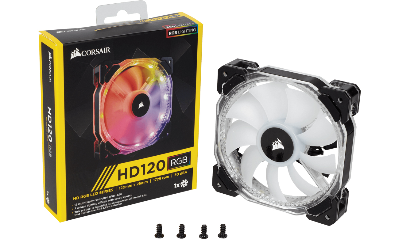 Wentylator Corsair HD120 RGB LED CO-9050065-WW