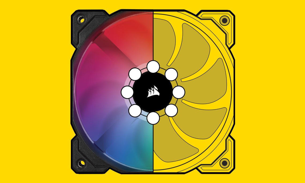 Corsair iCUE SP120 RGB PRO - Podświetlenie LED RGB