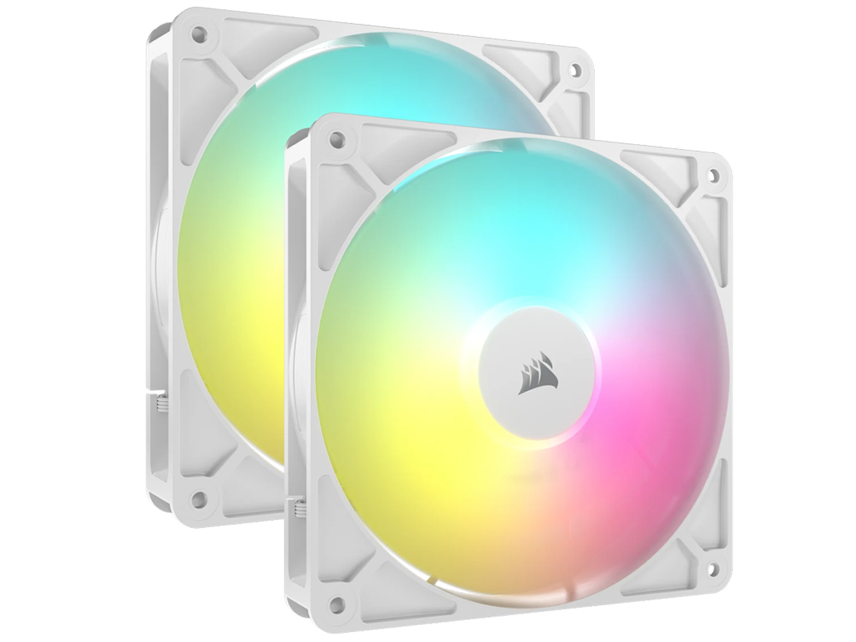 Wentylator Corsair RS140 ARGB White Dual Pack 2x140mm