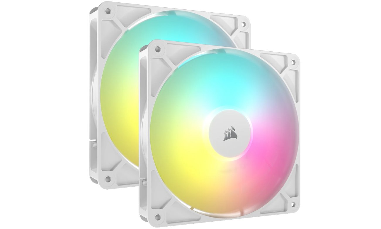 Wentylator Corsair RS140 ARGB White Dual Pack 2x140mm