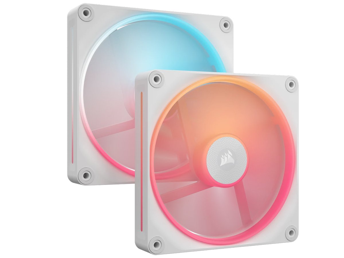 Wentylator Corsair iCUE LINK LX140R RGB White Dual Pack 2x140mm