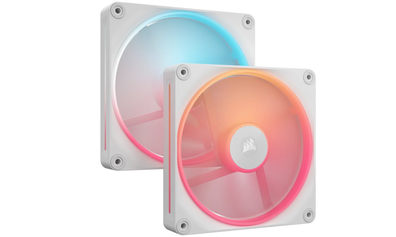 Wentylator Corsair iCUE LINK LX140R RGB White Dual Pack 2x140mm