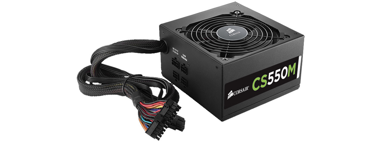Corsair CS550M 550W Gold BOX CP-9020076-EU niski pobór energii