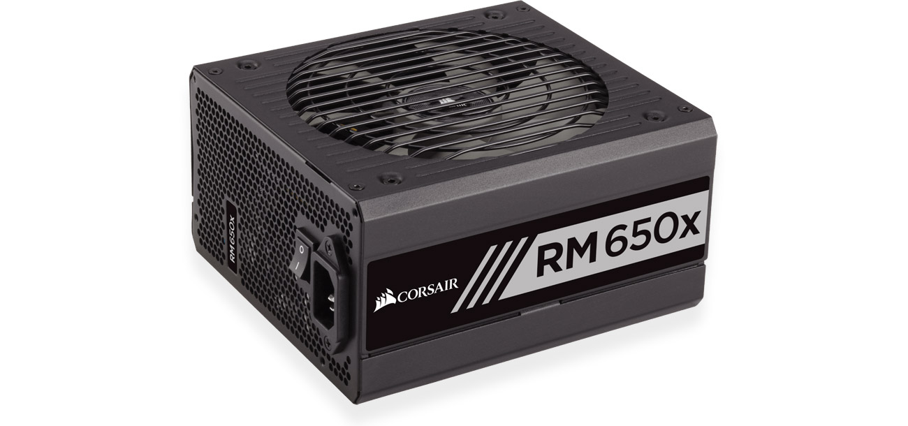 Corsair RM650X 650W Gold BOX wydajnosc