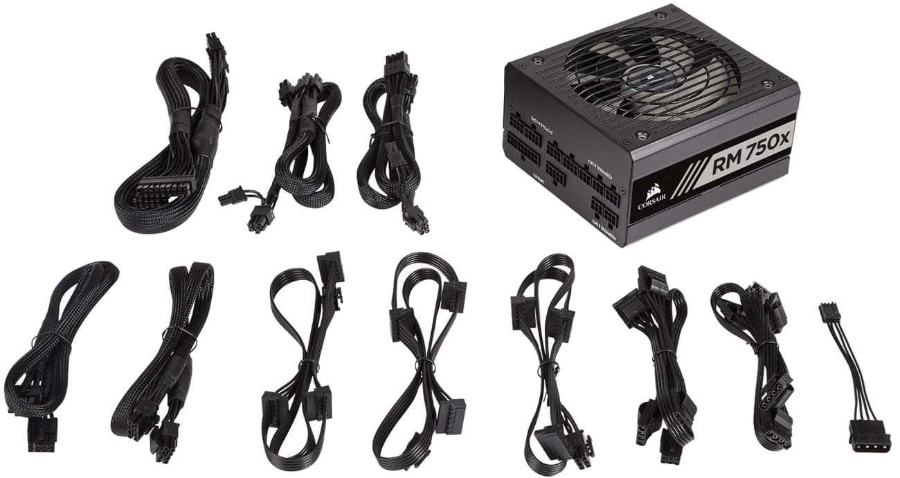 Corsair RM750X 750W Modularne okablowanie