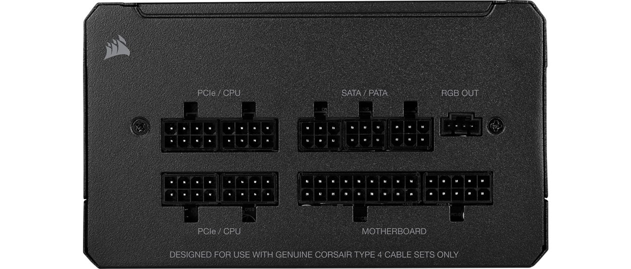 Corsair CX650F RGB 650W - Modularna budowa