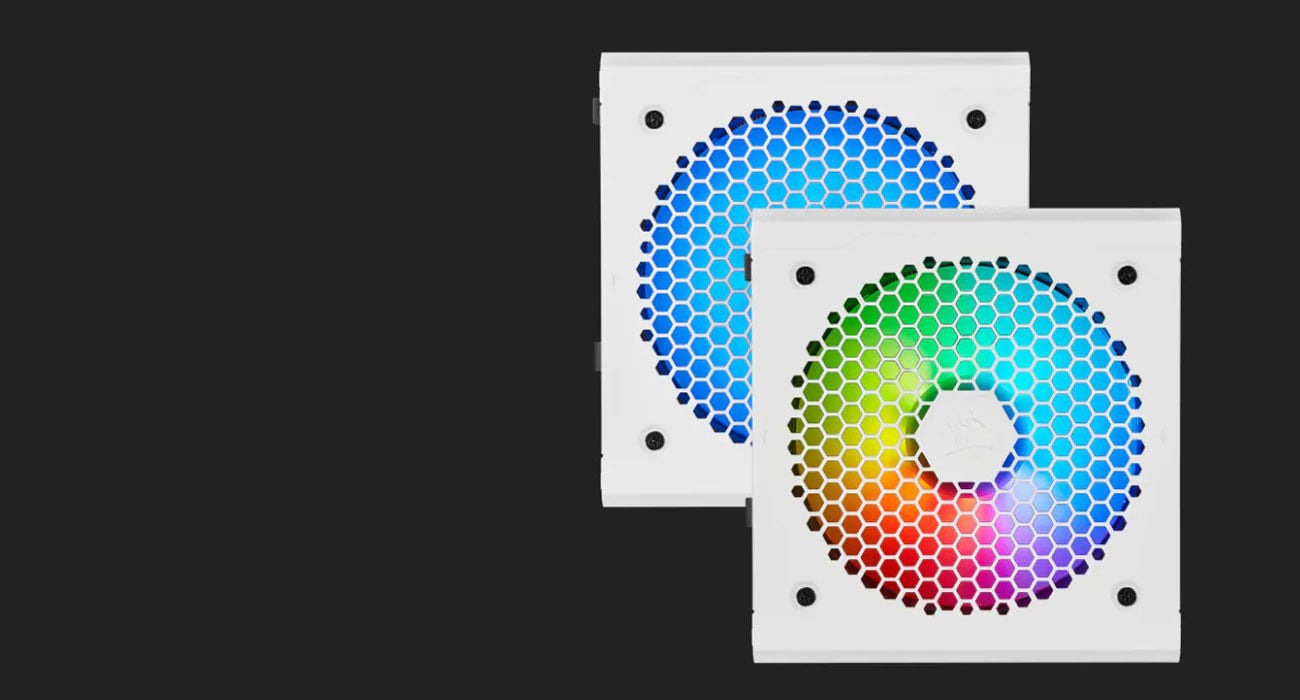 Corsair CX650F RGB 650W - Podświetlenie