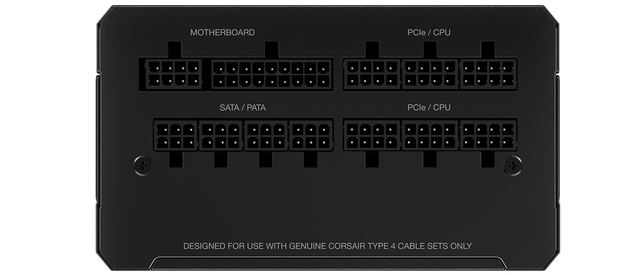 Corsair RM1000e 1000W okablowanie