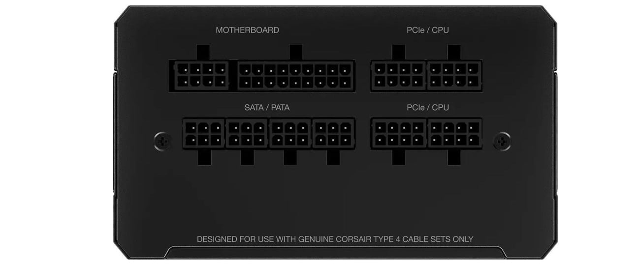 Corsair RM850e 850W okablowanie