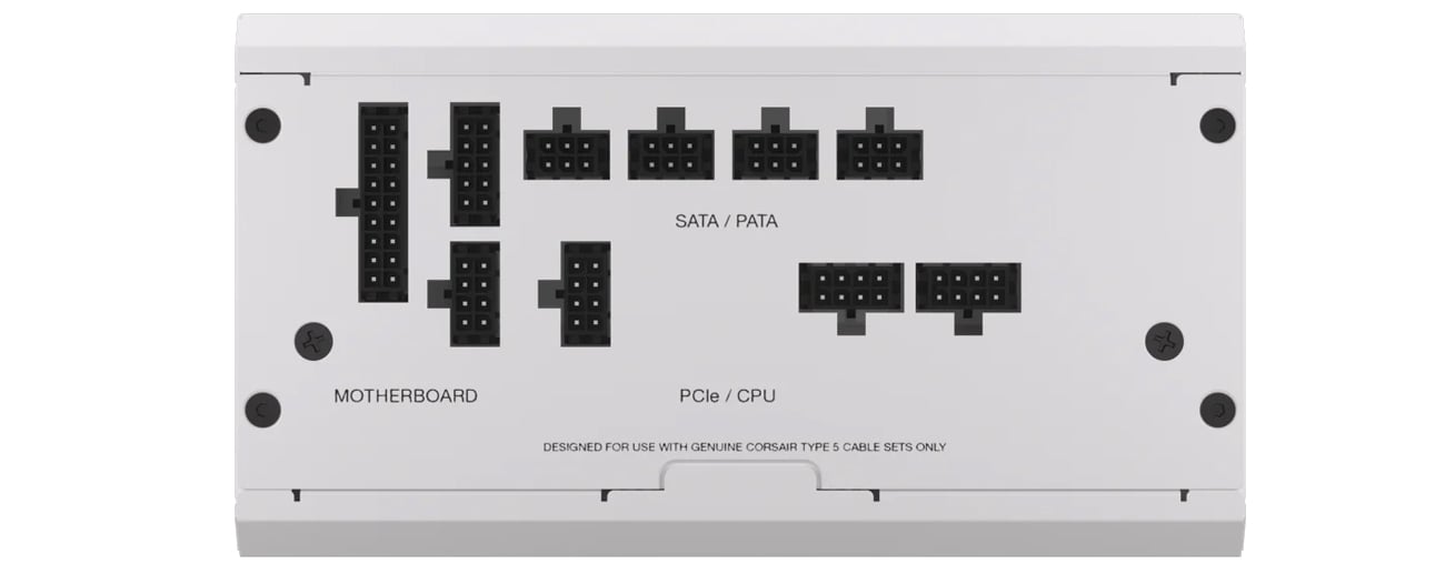 Corsair RMx Shift złącza