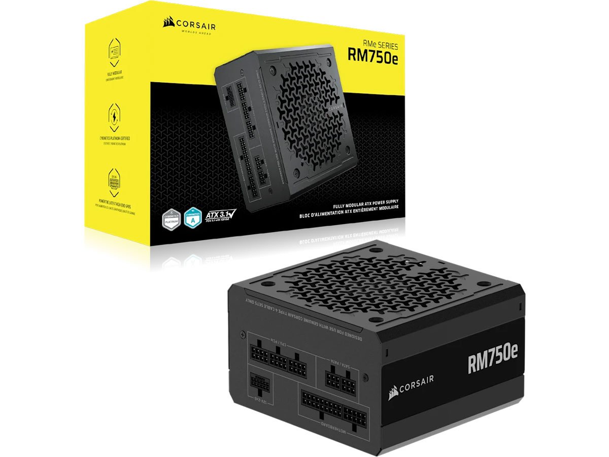 Corsair RM750e 750 W 80 Plus Gold ATX 3.1