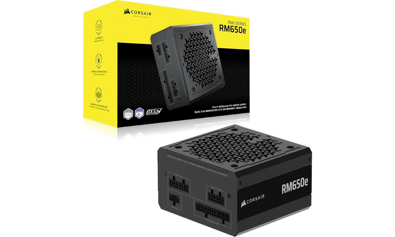 Corsair RM650e 650 W 80 Plus Gold ATX 3.1